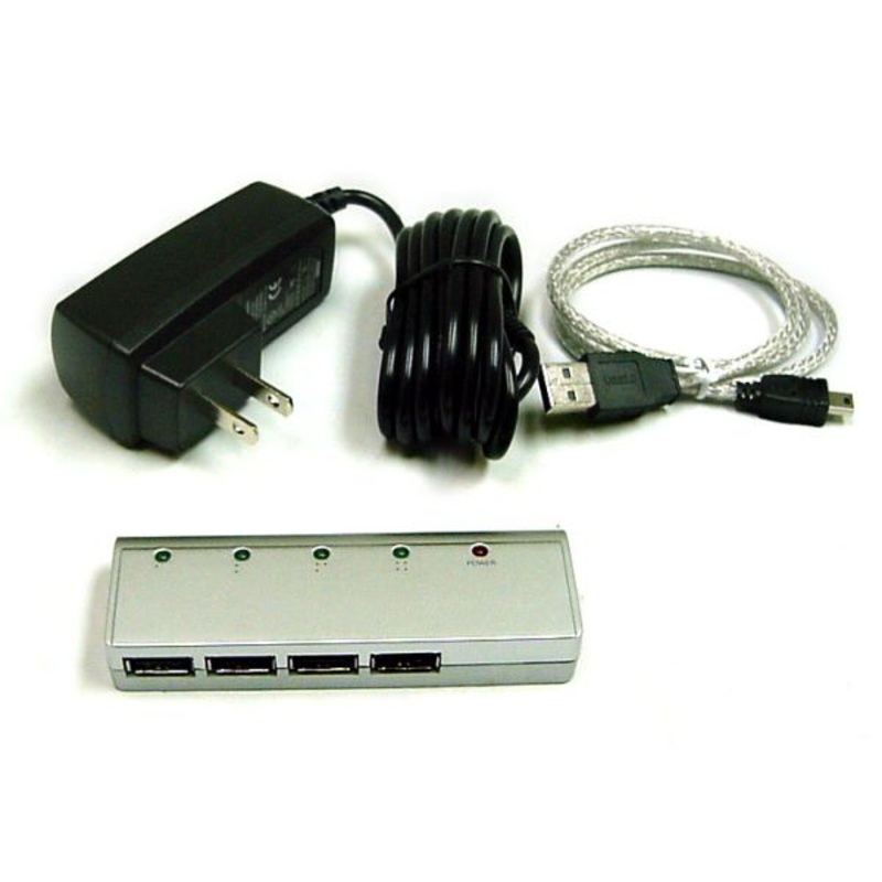 Bytecc 4-Port USB 2.0 Harmonica Hub