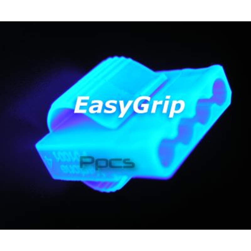 EasyGrip Female Molex Housing UV Blue