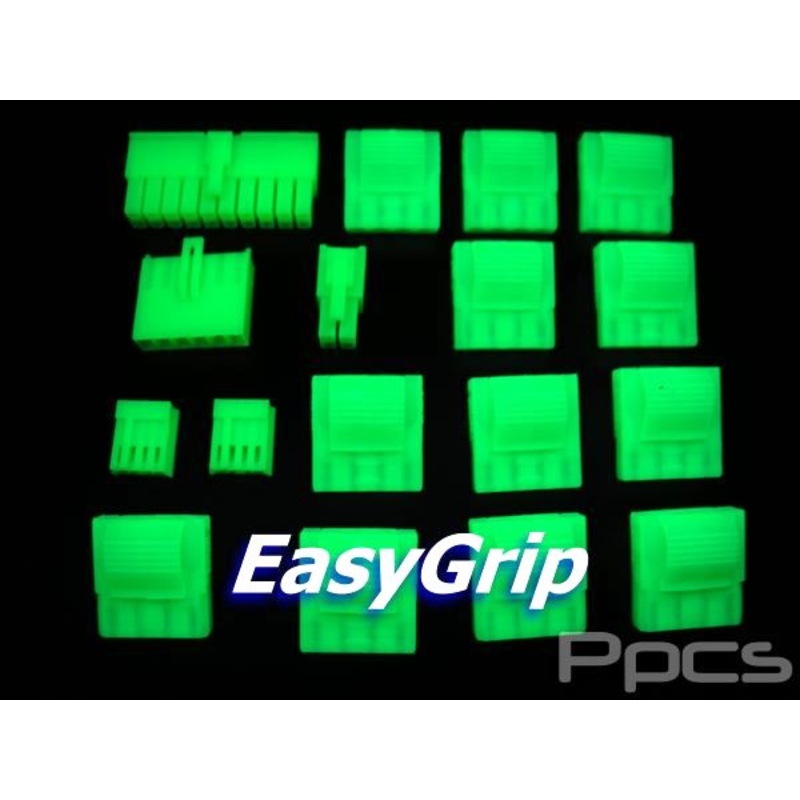 EasyGrip Female Molex Housing UV Green