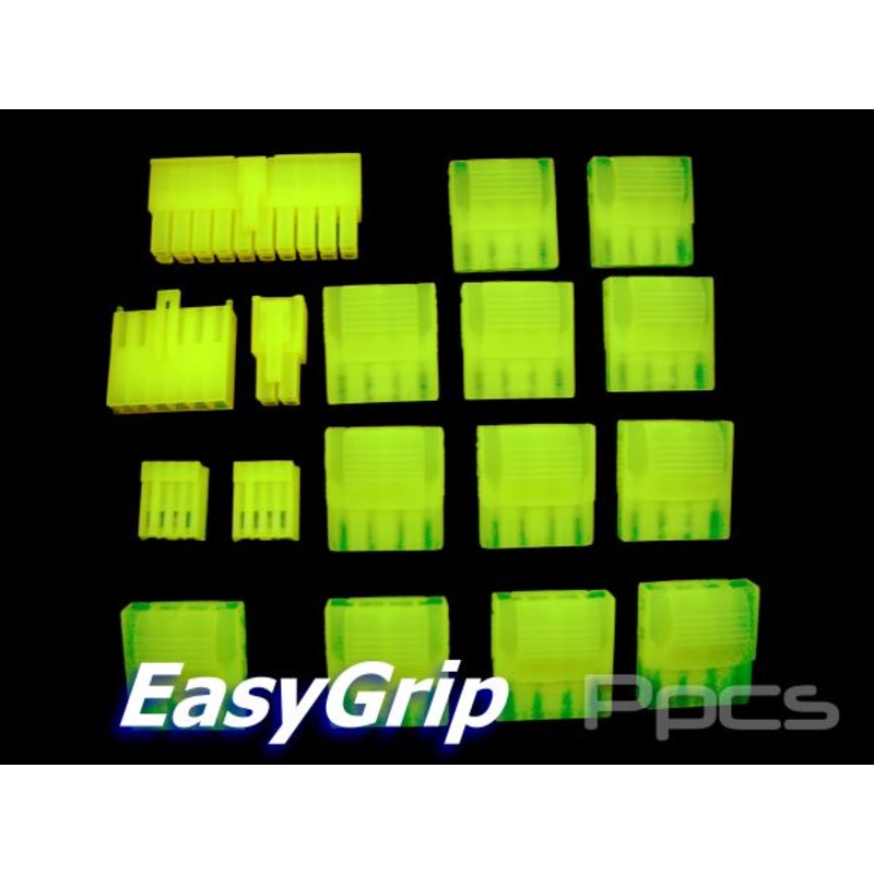 EasyGrip Female Molex Housing UV Yellow