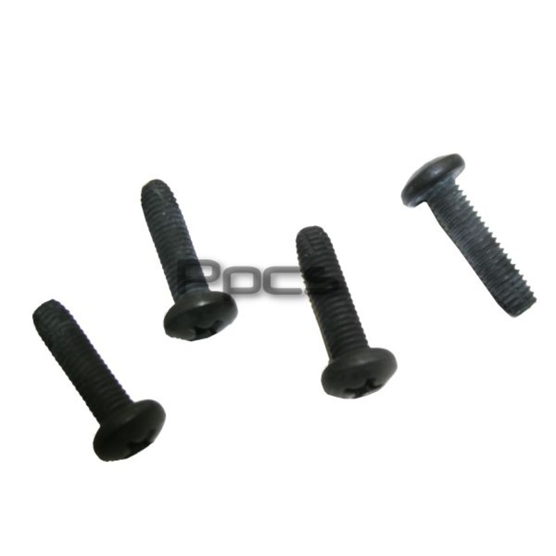Fan Screws – Stainless Steel 3/4 Black Oxide – Set of 4