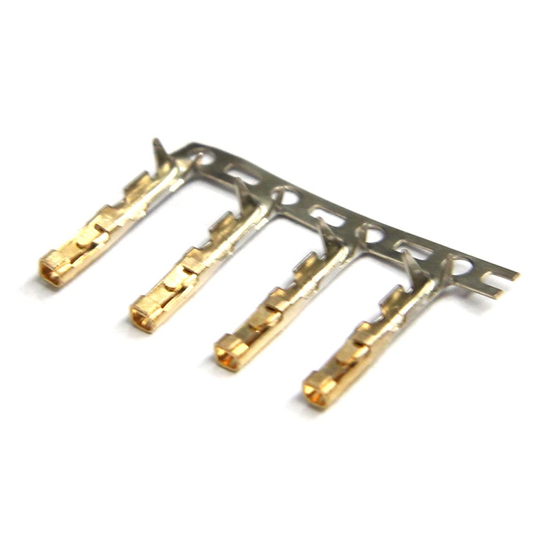 USB/KK Header Female Pins, GOLD-plated – 4 Pack