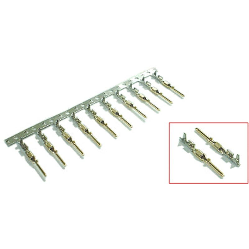USB/KK Headers Male Pins, GOLD-plated – 4 Pack