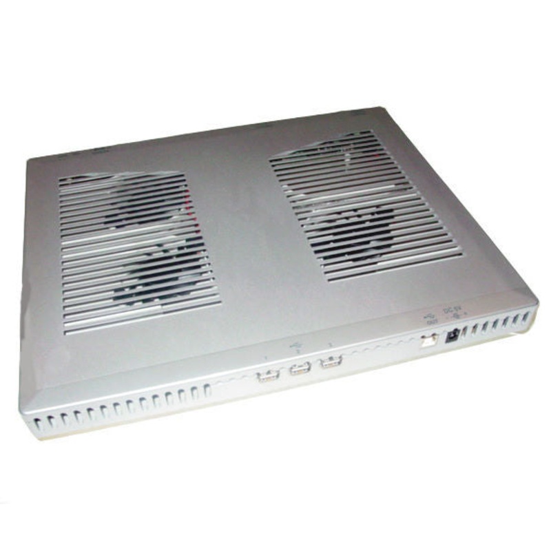 EverCool 3-in-1 Multi-Fuction Cooling Pad with USB2.0 Hub and 11-in-1 Card Reader