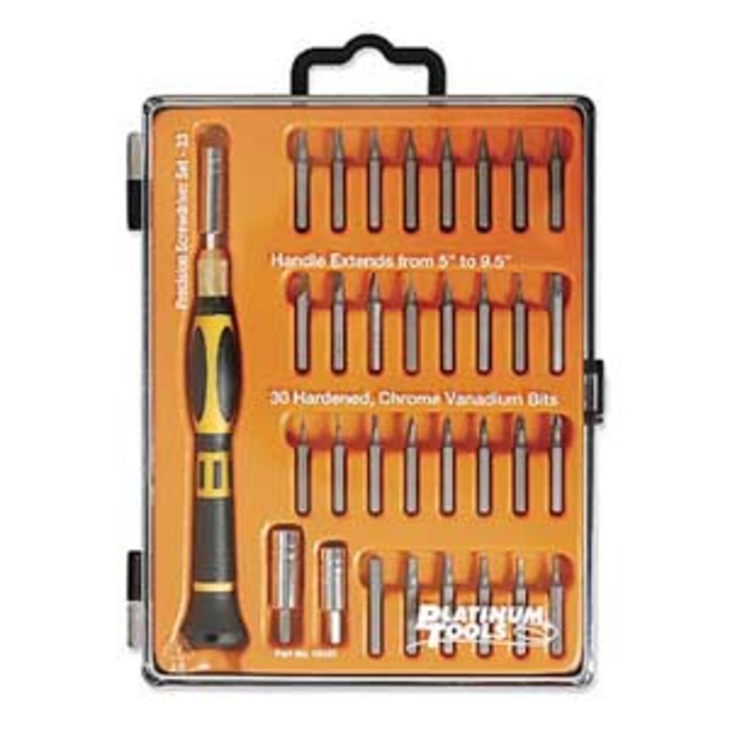 Precision Screwdriver Set, 33 Pieces