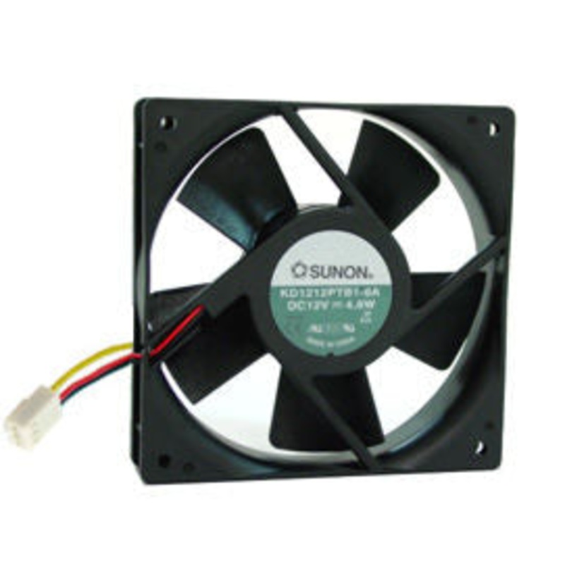 Sunon 120 X 25mm High Performance 3-Pin Fan – Sleeved