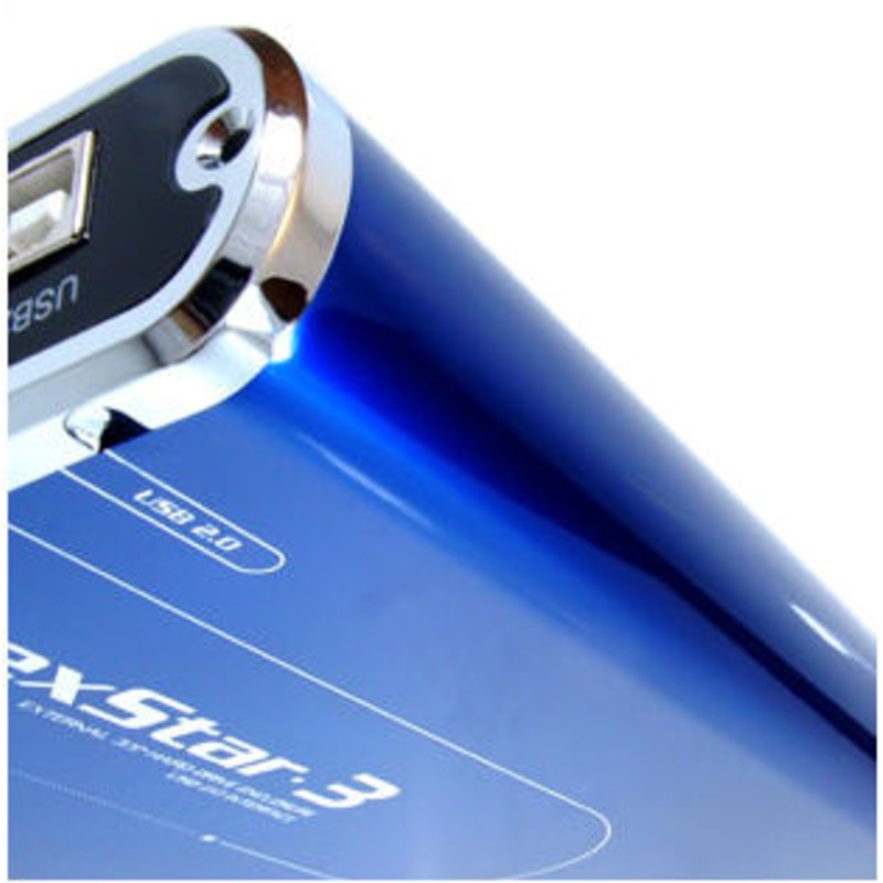 Vantec NexStar 3 External 3.5in Hard Drive Enclosure – Midnight Blue
