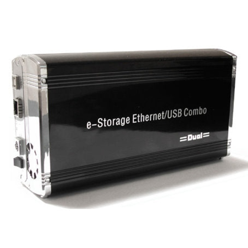 A.C. Ryan AluBoxDuo 3.5 USB2.0 & LAN10/100 for 2 x IDE Hard Disks