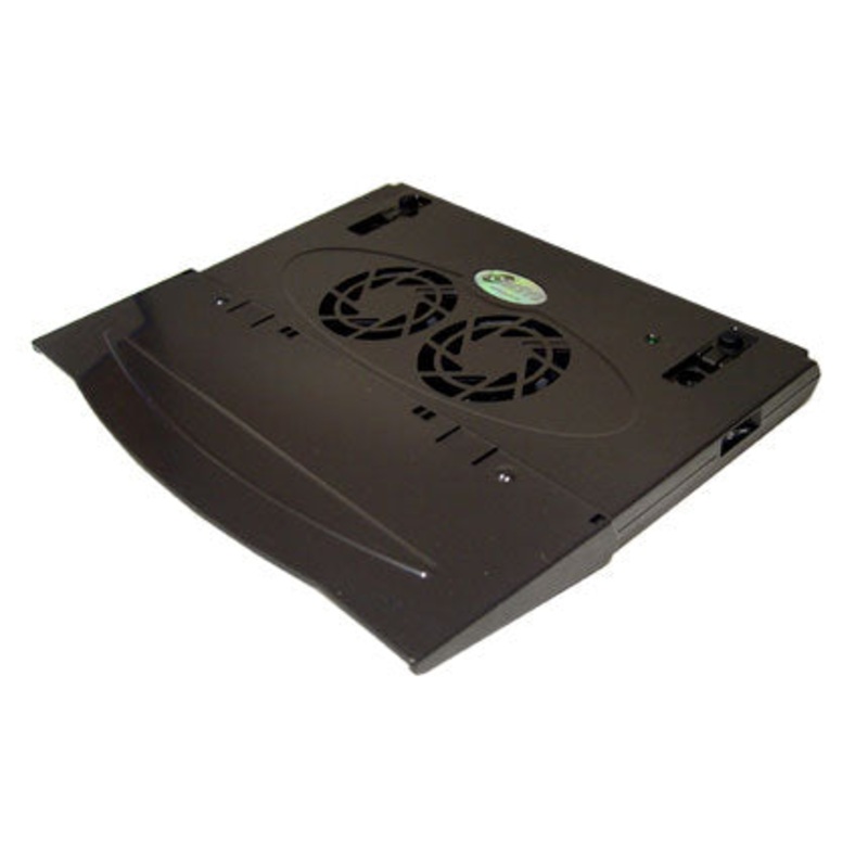 Logisys Foldable Laptop Cooling Pad with Fan Speed Control