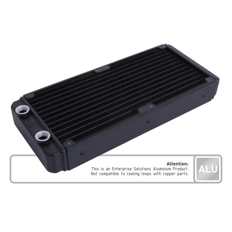 Alphacool ES Aluminium 240mm T38 – (For Industry only)