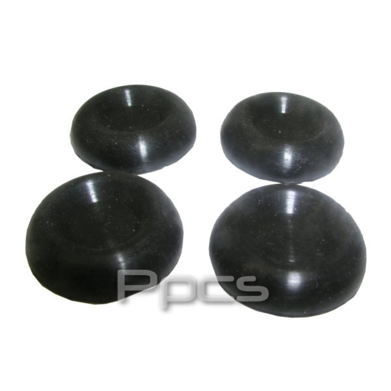 Premium Rubber Feet for PC Cases (4/pkg) – Black