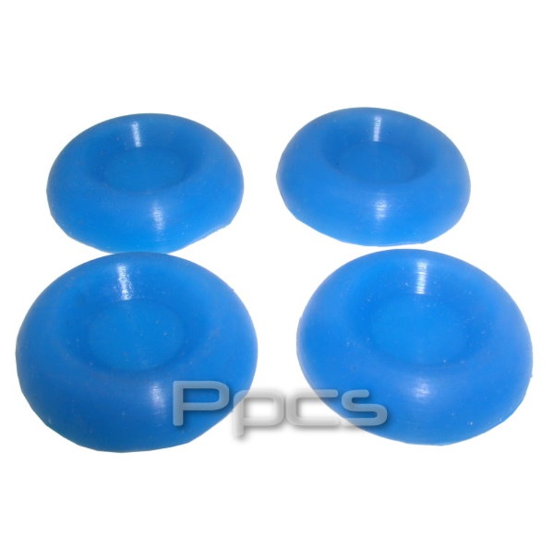 Premium Rubber Feet for PC Cases (4/pkg) – UV Blue