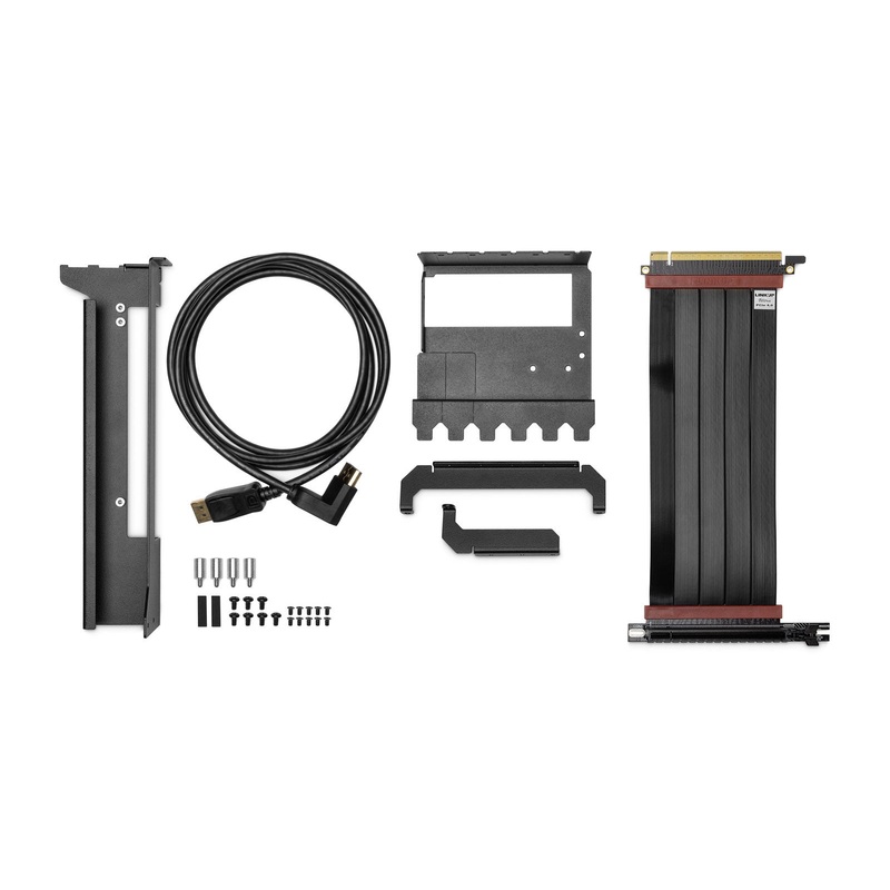 EK-Loop Vertical GPU Holder EVO – Gen4 Riser (shifted)