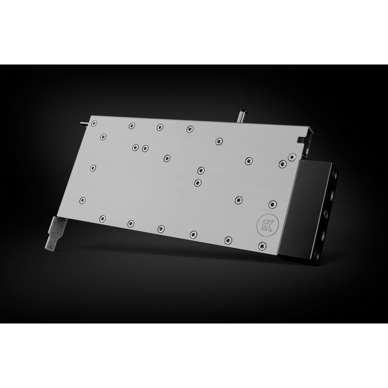 EK-Pro GPU WB RTX 6000 Ada Rack – Nickel + Inox