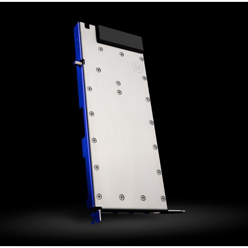 EK-Pro GPU WB RTX A6000 Rack – Nickel + Inox