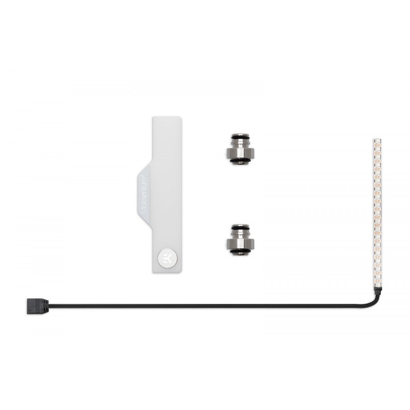 EK-Quantum Momentum VRM Bridge ROG Maximus Z690 Formula White Upgrade Kit
