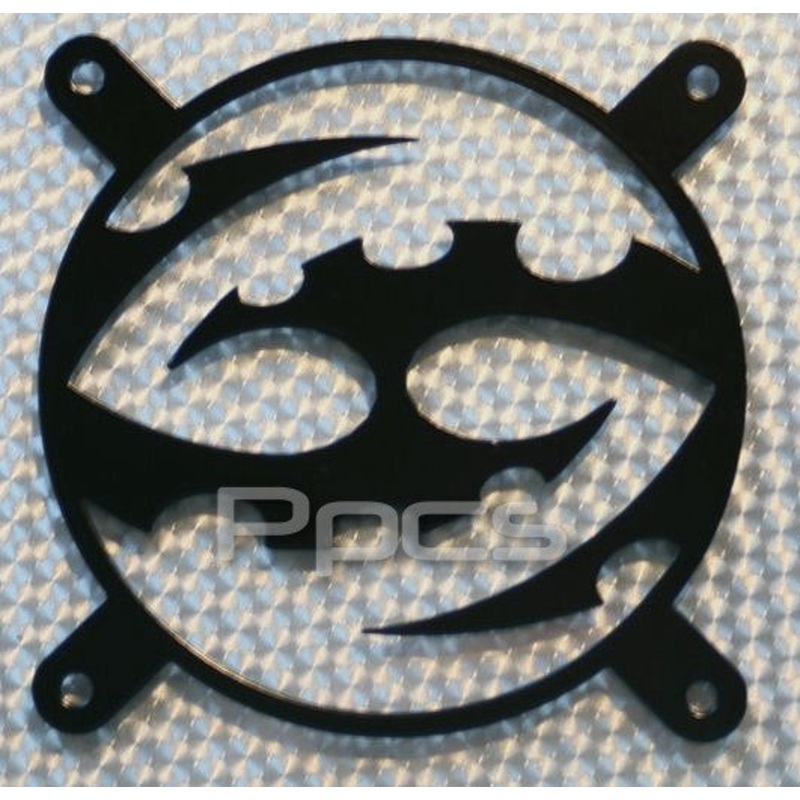 Kikboxes Blade 1 x 120mm Radgrill – Black Powder Coat