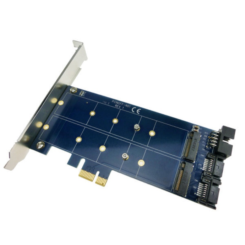 ModDIY PCI-E to NGFF M.2 SSD Adapter Card