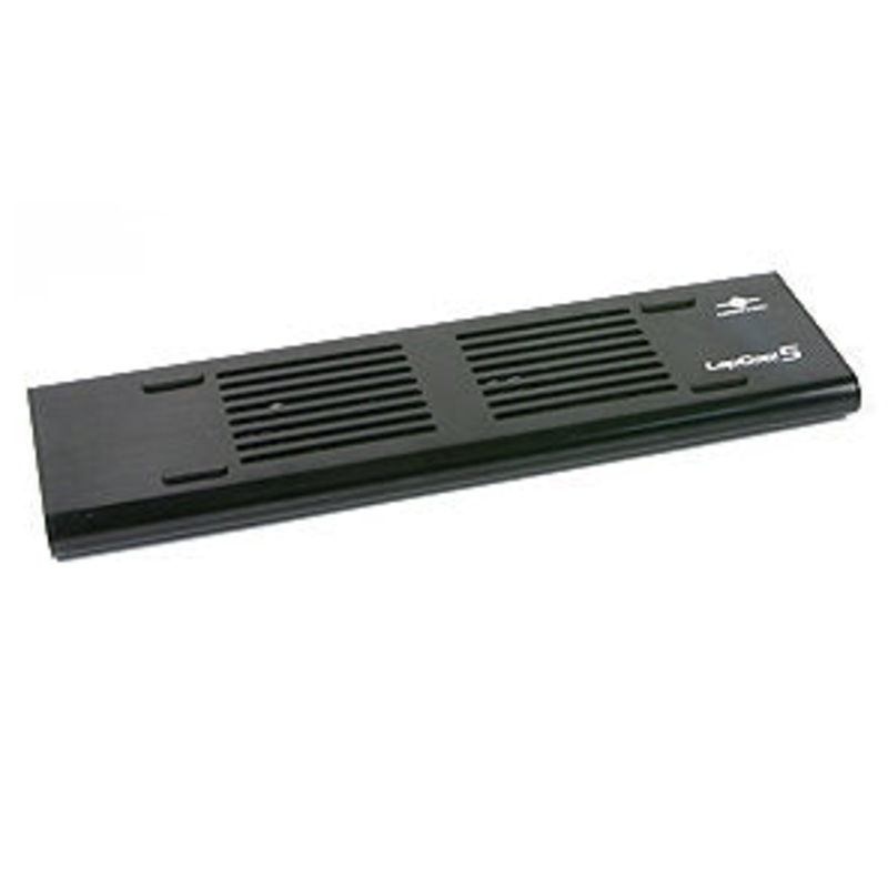 Vantec LapCool 5 Notebook Cooler w/ 3-Port USB Hub – Black
