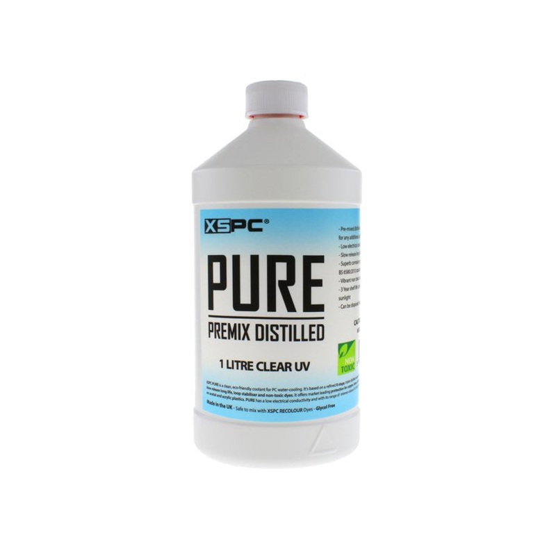 XSPC PURE Premix Distilled Coolant – Clear UV