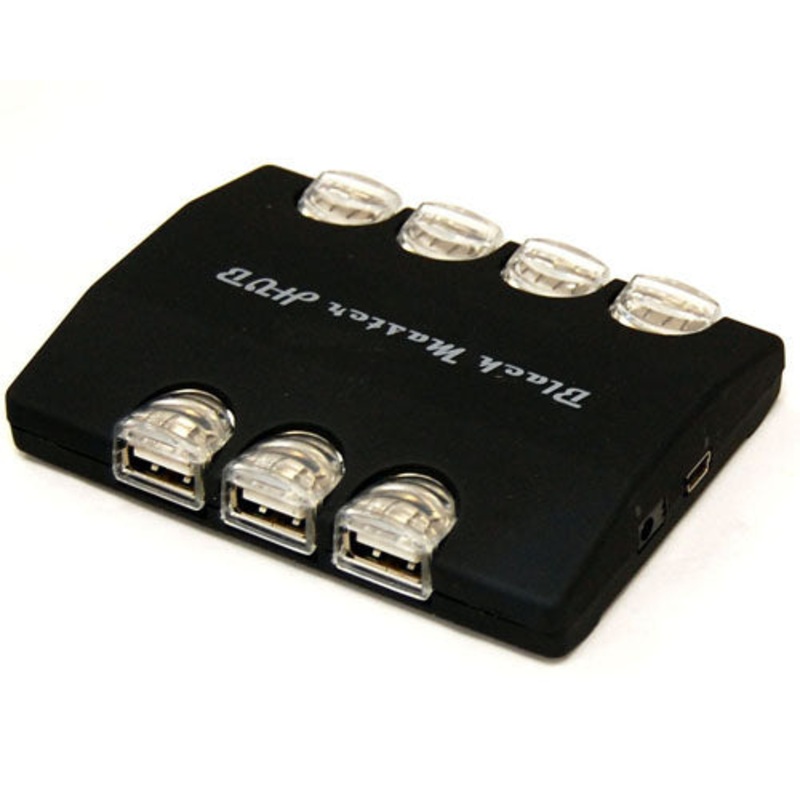 Bytecc 7-Ports USB2.0 External HUB – Black