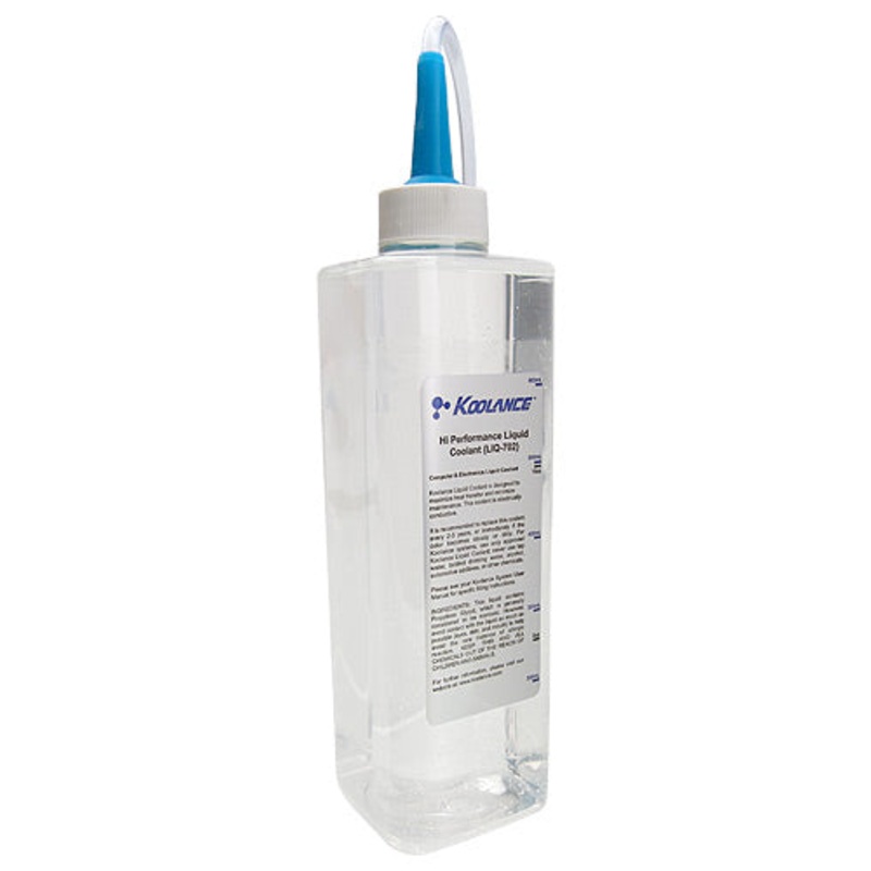 Koolance Liquid Coolant Bottle, 700ml Colorless