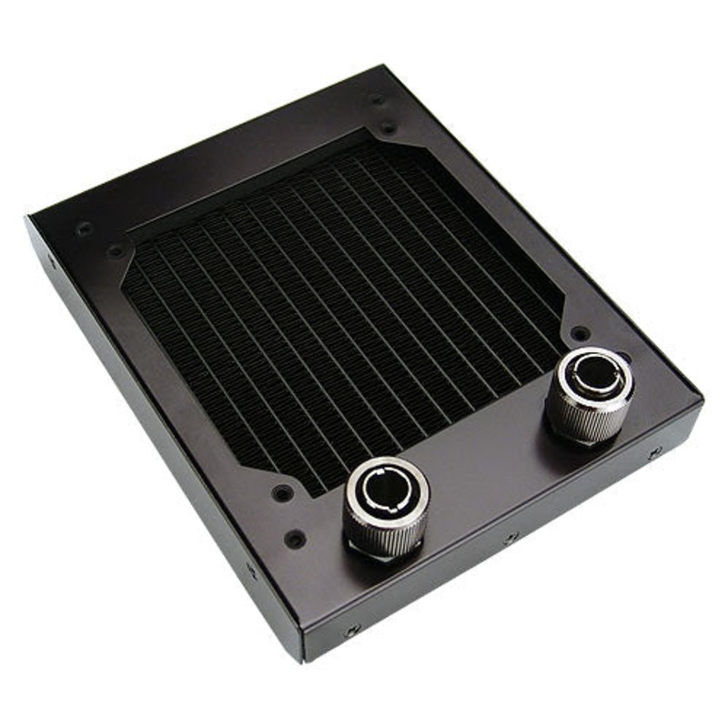 Koolance Radiator, HX-420 Single 120mm [no nozzles]