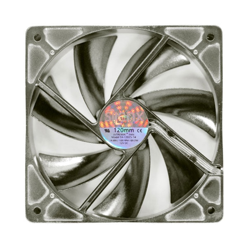 SilenX IXP-74-11 Ixtrema Pro 120mm x 25mm 11dBA 46CFM Fan – Sleeved
