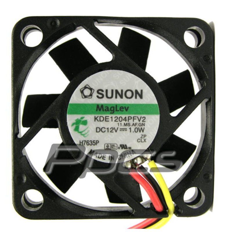 Sunon Magnetic Levitation – Ball Bearing Case Fan 40x40x10 – 3-Pin – Sleeved