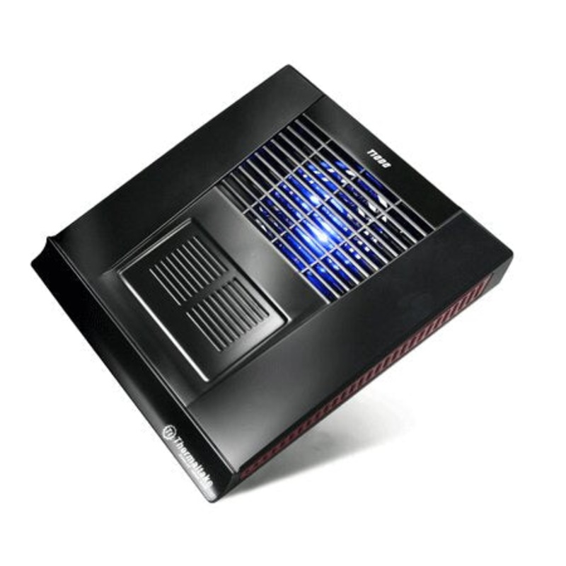 Thermaltake NBCool T1000 Notebook Cooler – Black Mirror Finish and Blue LED Fan