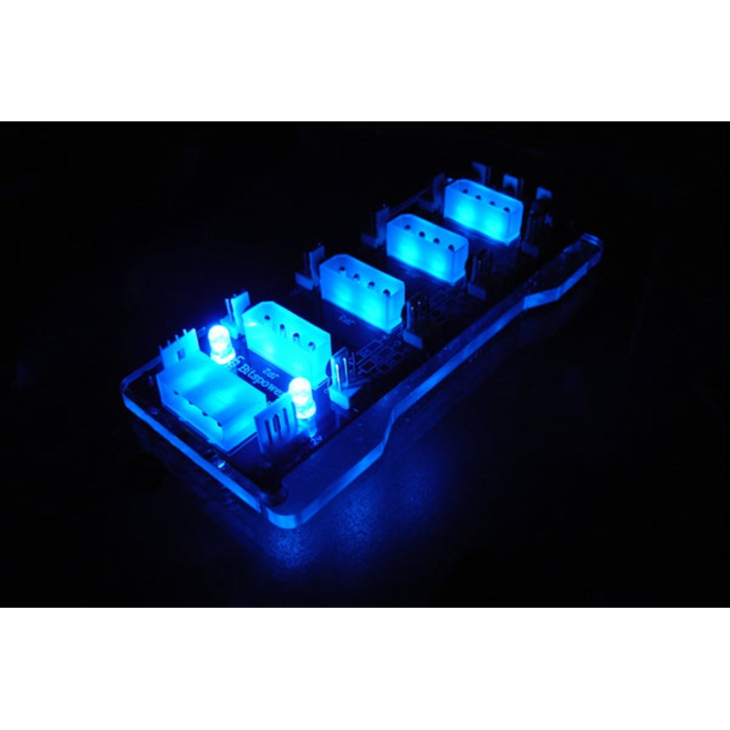 Bitspower X-Station Power-Extension I – Male Version – Blue