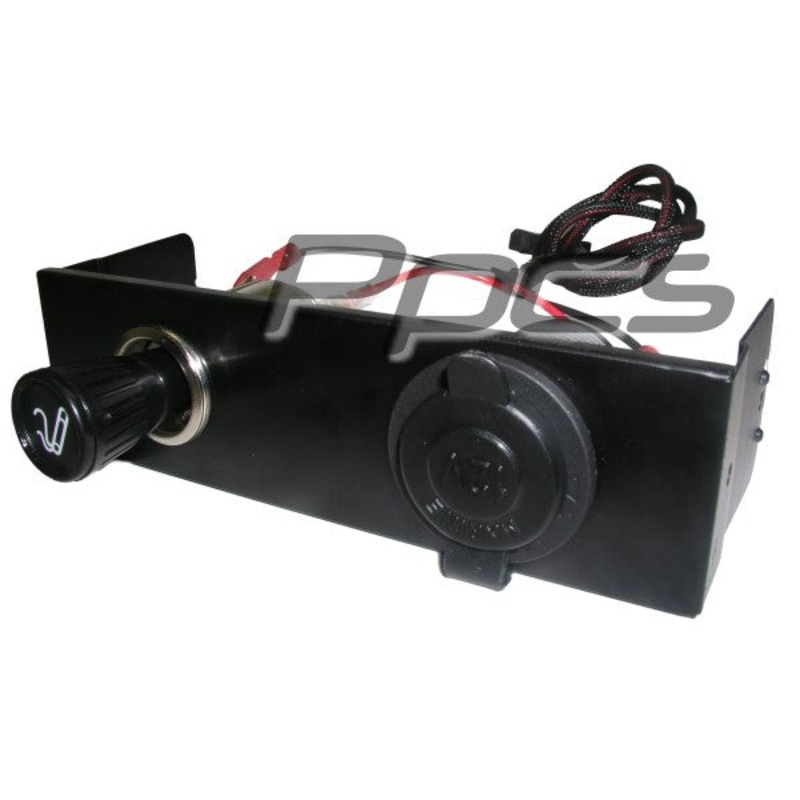 Lian Li 5.25 Bay Mount w/ 12V Marine Grade Port & Cigarette Lighter