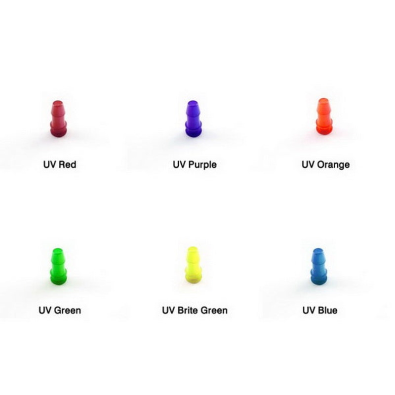 Primochill Polypropylene Insert Plug 1/4 – UV Colors