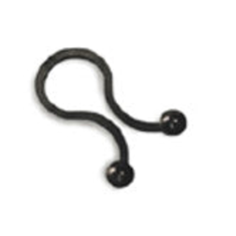 Purse Lock Twist Tie 0.45 Medium (Pack of 5) – Black