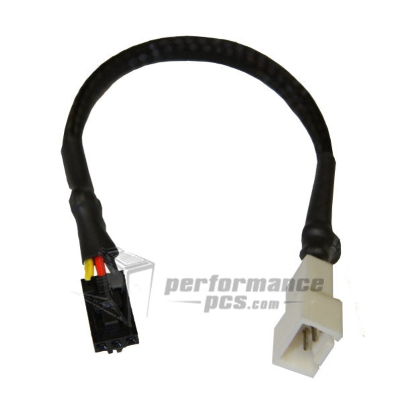 3-Pin Fan to Dell 3-Pin Proprietary Adapter Cable – Sleeved