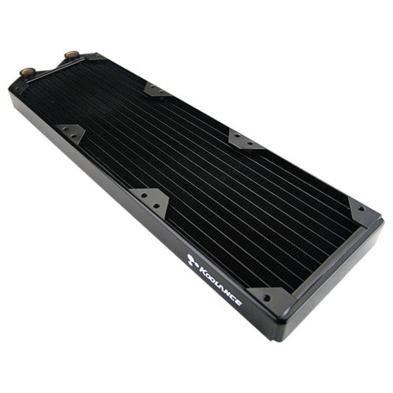 Koolance Radiator, 3x120mm, Copper Vert. [no nozzles]