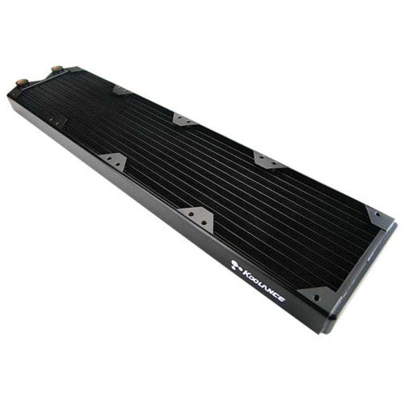 Koolance Radiator, 4x120mm, Copper Vert. [no nozzles]