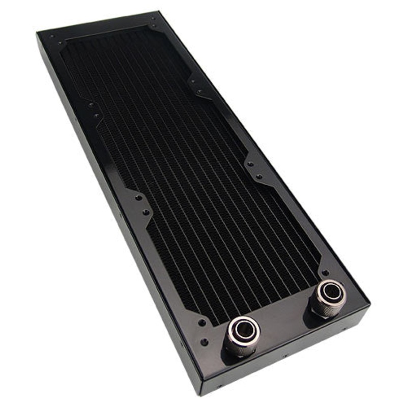 Koolance Radiator, HX-1020 Triple Aluminum Vert. [no nozzles]
