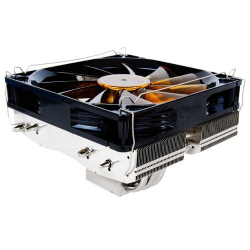 CoGage MST-140 Heatpipe CPU Cooler with 140mm Silent Fan for Intel LGA775, 1366