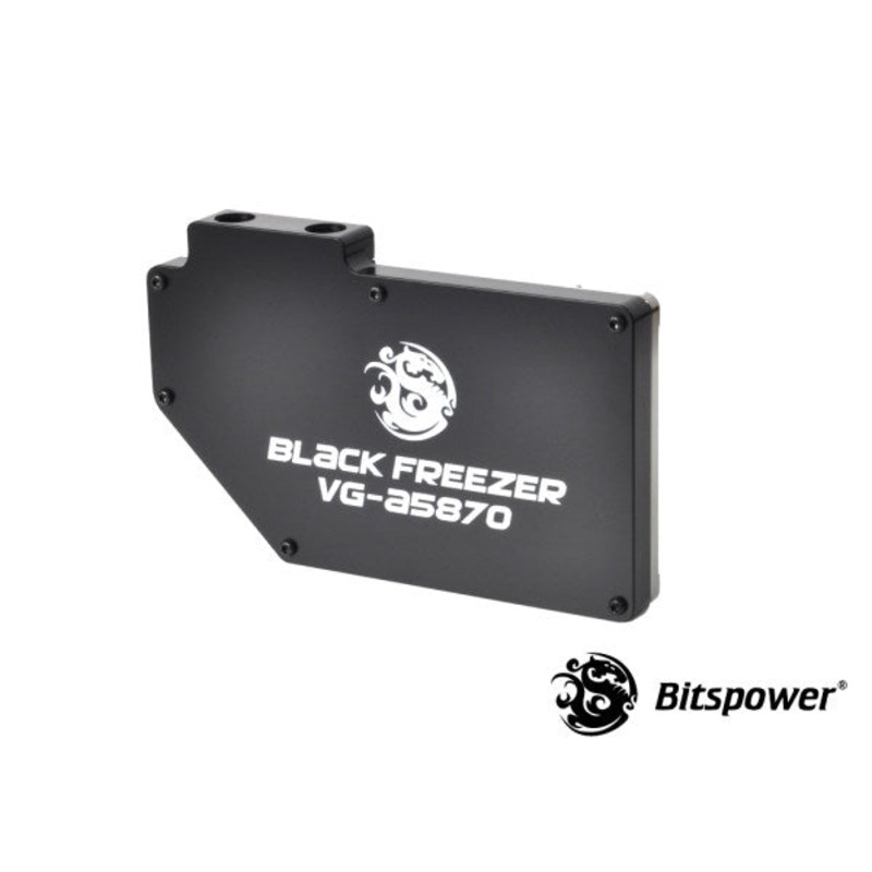 Bitspower GPU Block for ATI 5850/5870 – Black Matte