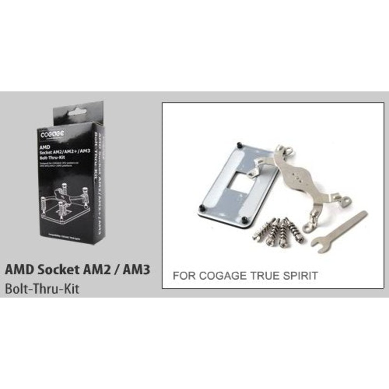 Cogage AM2/3 Bolt-through Kit for True Spirit