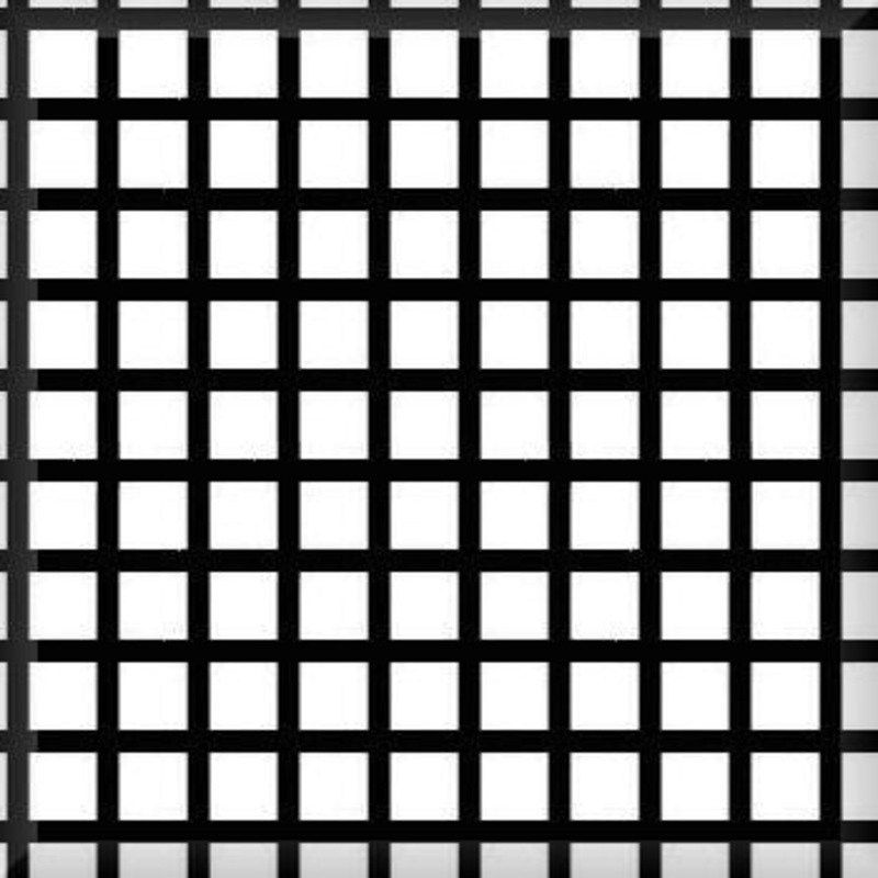 Custom Speaker Grill – 3/8” Square Holes – Black