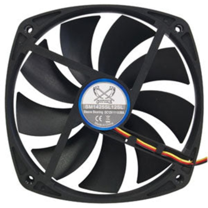 Scythe KAZE MARU 2 140mm Case Fan – Ultra Low Speed – Sleeved