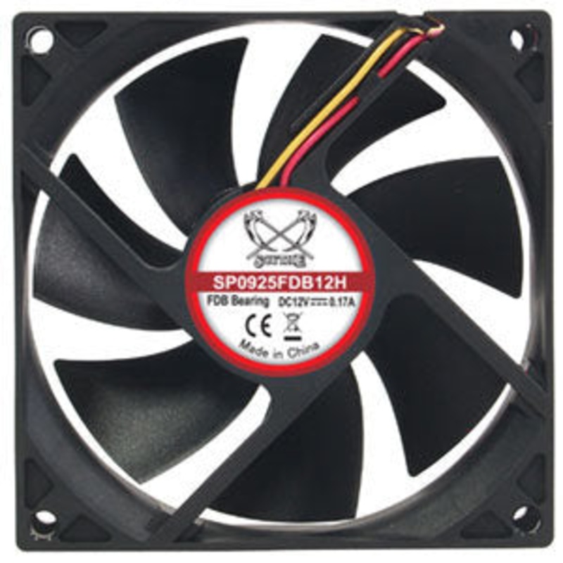 Scythe SP0925FDB12H Kama Flow2 Series 92mm Case Fan – High Speed
