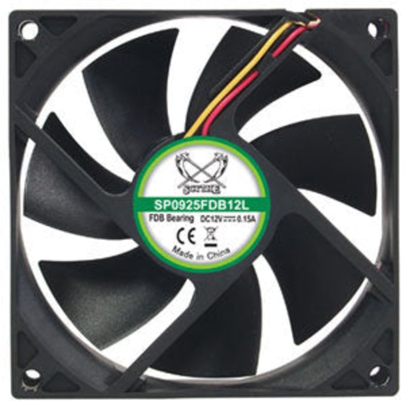 Scythe SP0925FDB12L Kama Flow2 Series 92mm Case Fan – Low Speed