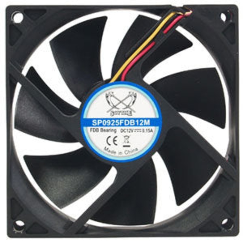 Scythe SP0925FDB12M Kama Flow2 Series 92mm Case Fan – Medium Speed