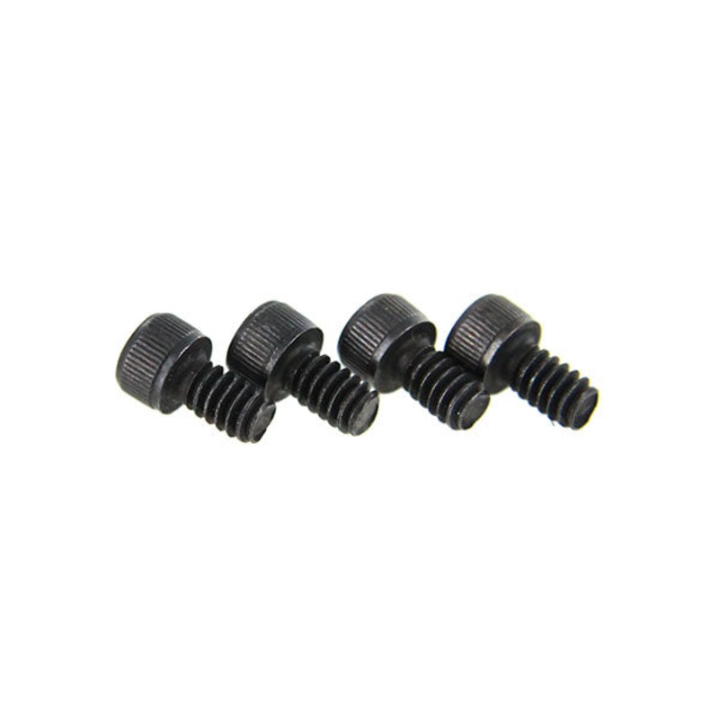 Socket Head Cap Screw  6-32 x 1/4 – Black Steel – Set of 4