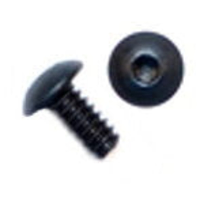 Button Head Cap Screw  6-32 x 3/8 – Black Oxide – Set of 4