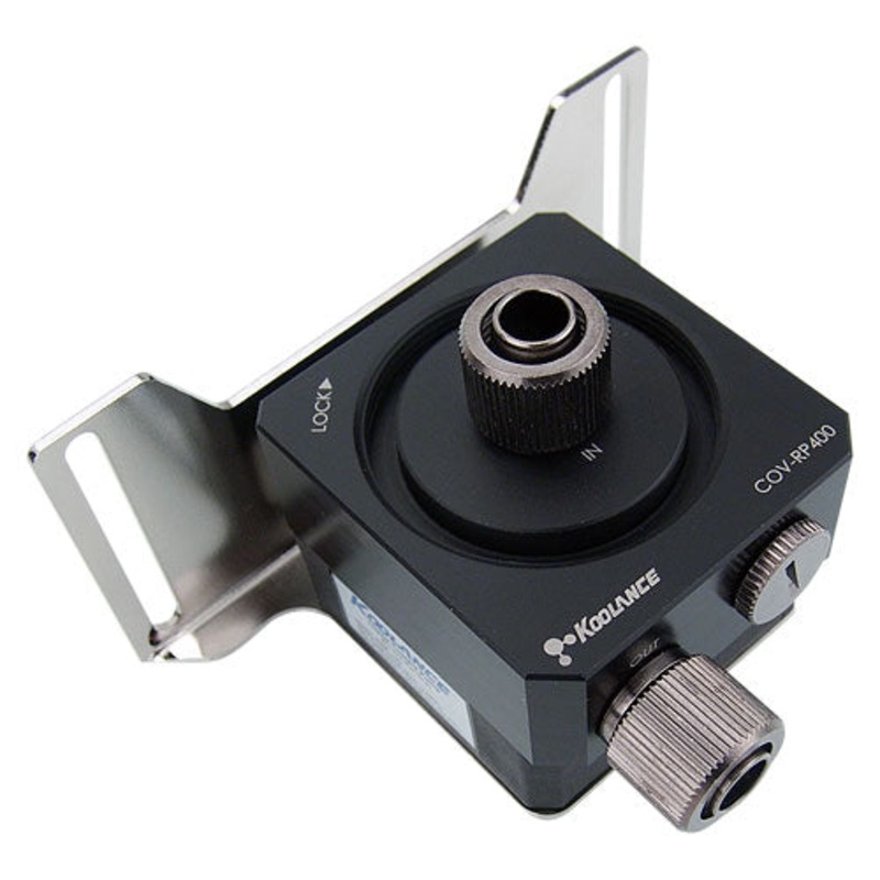 Koolance Pump Fitting & Reservoir Base for PMP-400, Rev.2.1