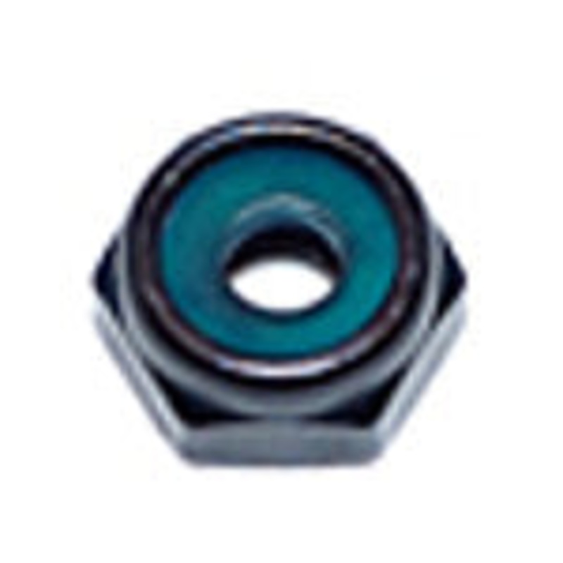 Lock Nuts  M4 – Anodized Black Aluminum – Set of 4